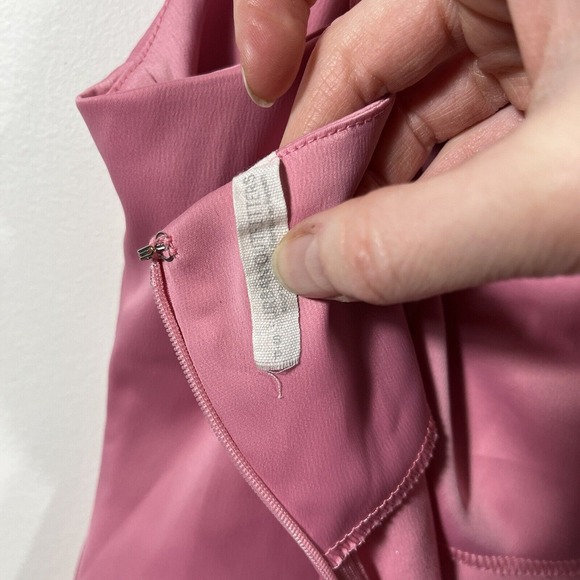 Urban Outfitters Pink Satin‎ Slip Dress Women's Small - Picture 4 of 9